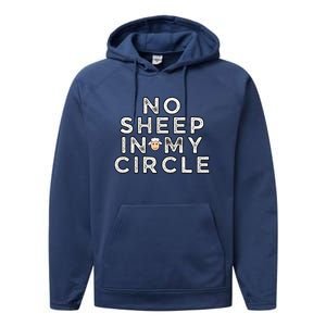 No S.H.E.E.P In My Circle Performance Fleece Hoodie