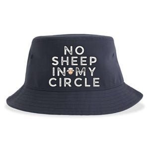 No S.H.E.E.P In My Circle Sustainable Bucket Hat