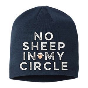 No S.H.E.E.P In My Circle Sustainable Beanie