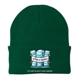 Novelty Stop It Now!!! Global Warming Awareness Knit Cap Winter Beanie