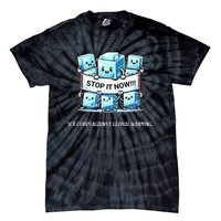 Novelty Stop It Now!!! Global Warming Awareness Tie-Dye T-Shirt