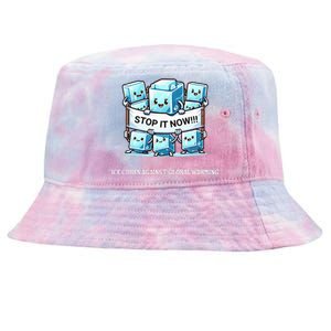 Novelty Stop It Now!!! Global Warming Awareness Tie-Dyed Bucket Hat