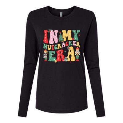 Nutcracker Squad In My Nutcracker Era Christmas Womens Cotton Relaxed Long Sleeve T-Shirt