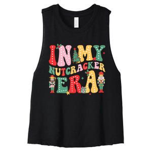 Nutcracker Squad In My Nutcracker Era Christmas Women's Racerback Cropped Tank