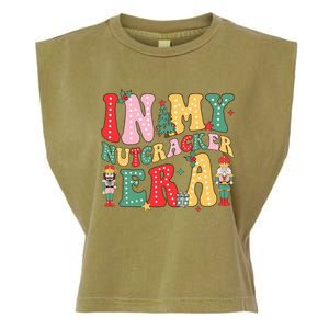 Nutcracker Squad In My Nutcracker Era Christmas Garment-Dyed Women's Muscle Tee