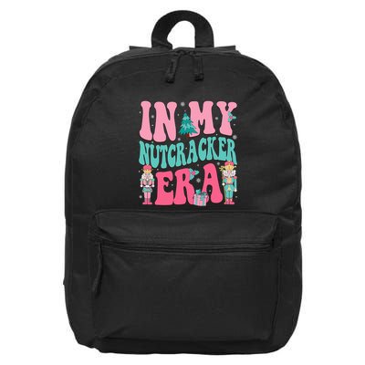 Nutcracker Squad In My Nutcracker Era Christmas 16 in Basic Backpack