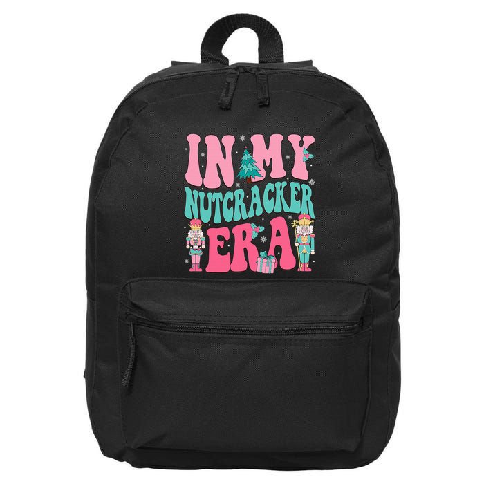 Nutcracker Squad In My Nutcracker Era Christmas 16 in Basic Backpack