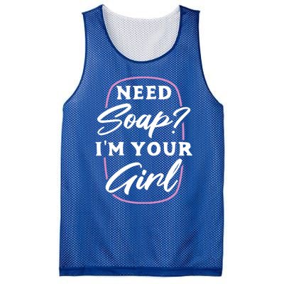 Need Soap? I'm Your Soap Making Maker Soaper Funny Gift Mesh Reversible Basketball Jersey Tank