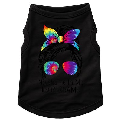 No Shame In My Sober Game Na Narcotics Anonymous Gift Doggie Tank