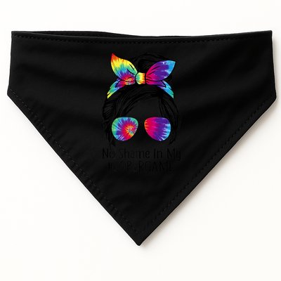 No Shame In My Sober Game Na Narcotics Anonymous Gift USA-Made Doggie Bandana