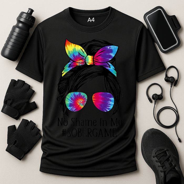 No Shame In My Sober Game Na Narcotics Anonymous Gift Performance Shirt