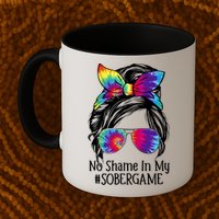No Shame In My Sober Game Na Narcotics Anonymous Gift Mug