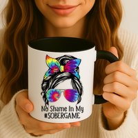 No Shame In My Sober Game Na Narcotics Anonymous Gift Mug