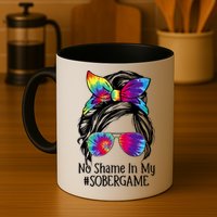 No Shame In My Sober Game Na Narcotics Anonymous Gift Mug
