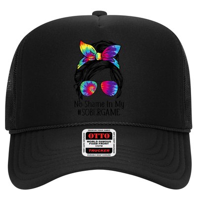 No Shame In My Sober Game Na Narcotics Anonymous Gift Trucker Hat