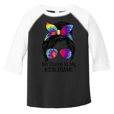No Shame In My Sober Game Na Narcotics Anonymous Gift Toddler Fine Jersey T-Shirt