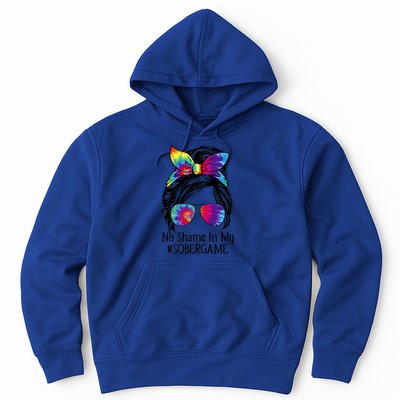 No Shame In My Sober Game Na Narcotics Anonymous Gift Hoodie
