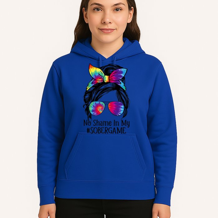 No Shame In My Sober Game Na Narcotics Anonymous Gift Hoodie