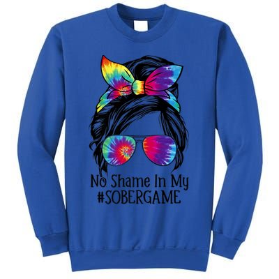 No Shame In My Sober Game Na Narcotics Anonymous Gift Sweatshirt