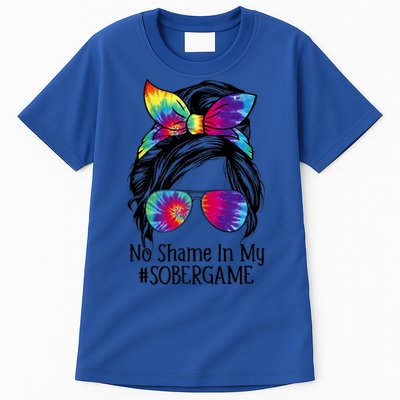 No Shame In My Sober Game Na Narcotics Anonymous Gift Tall T-Shirt