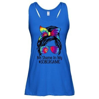 No Shame In My Sober Game Na Narcotics Anonymous Gift Ladies Essential Flowy Tank