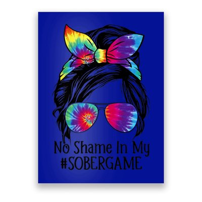No Shame In My Sober Game Na Narcotics Anonymous Gift Poster