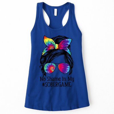 No Shame In My Sober Game Na Narcotics Anonymous Gift Womens Tank Top
