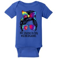 No Shame In My Sober Game Na Narcotics Anonymous Gift Baby Bodysuit