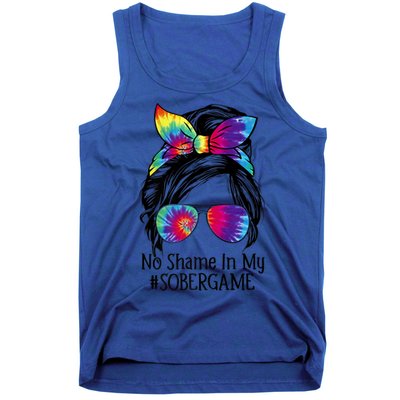 No Shame In My Sober Game Na Narcotics Anonymous Gift Tank Top