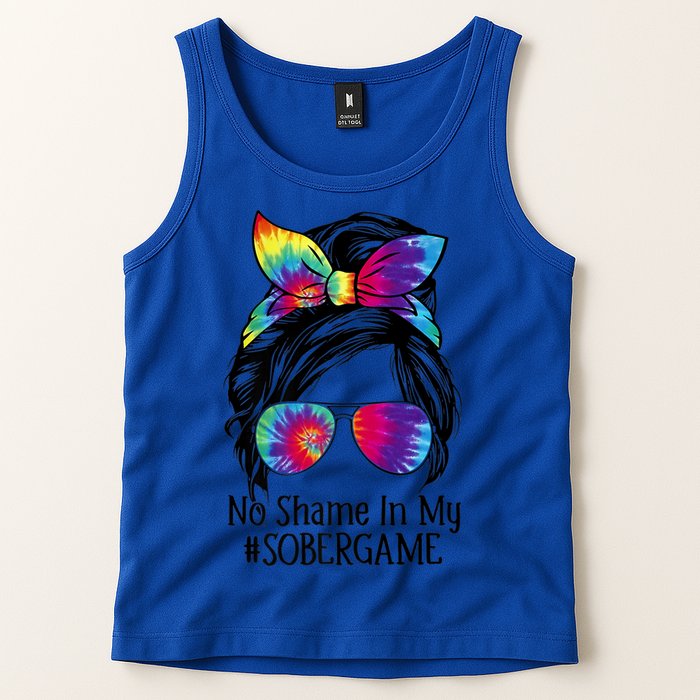 No Shame In My Sober Game Na Narcotics Anonymous Gift Tank Top