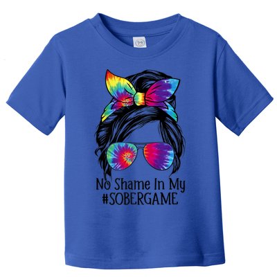No Shame In My Sober Game Na Narcotics Anonymous Gift Toddler T-Shirt