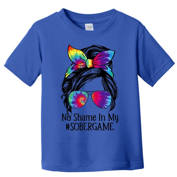 No Shame In My Sober Game Na Narcotics Anonymous Gift Toddler T-Shirt