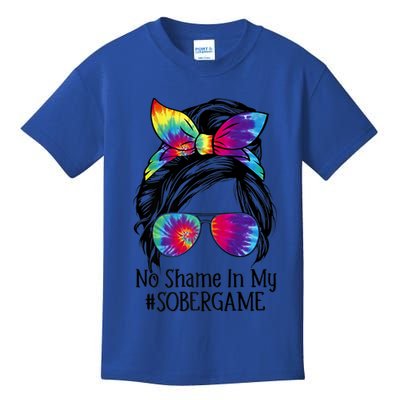 No Shame In My Sober Game Na Narcotics Anonymous Gift Kids T-Shirt