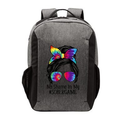 No Shame In My Sober Game Na Narcotics Anonymous Gift Vector Backpack
