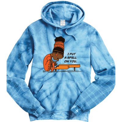 Nina Simone I Put A Spell On You Tie Dye Hoodie