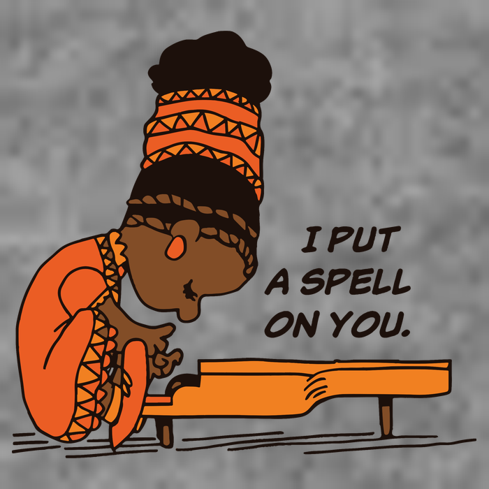 Nina Simone I Put A Spell On You Tall Hoodie