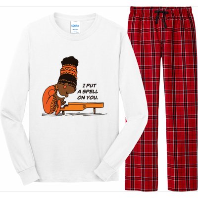 Nina Simone I Put A Spell On You Long Sleeve Pajama Set