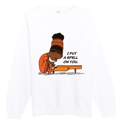 Nina Simone I Put A Spell On You Premium Crewneck Sweatshirt