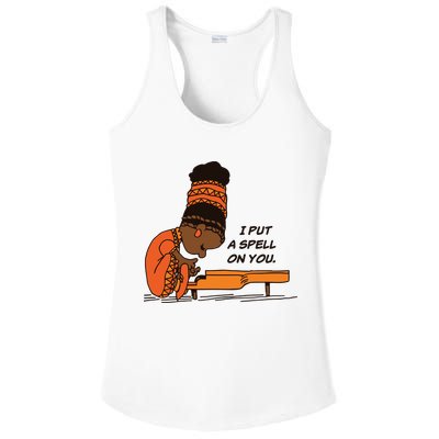 Nina Simone I Put A Spell On You Ladies PosiCharge Competitor Racerback Tank