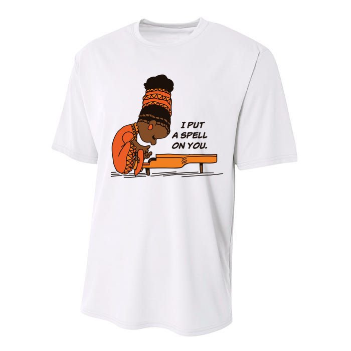 Nina Simone I Put A Spell On You Performance Sprint T-Shirt