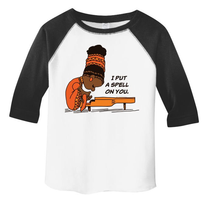 Nina Simone I Put A Spell On You Toddler Fine Jersey T-Shirt