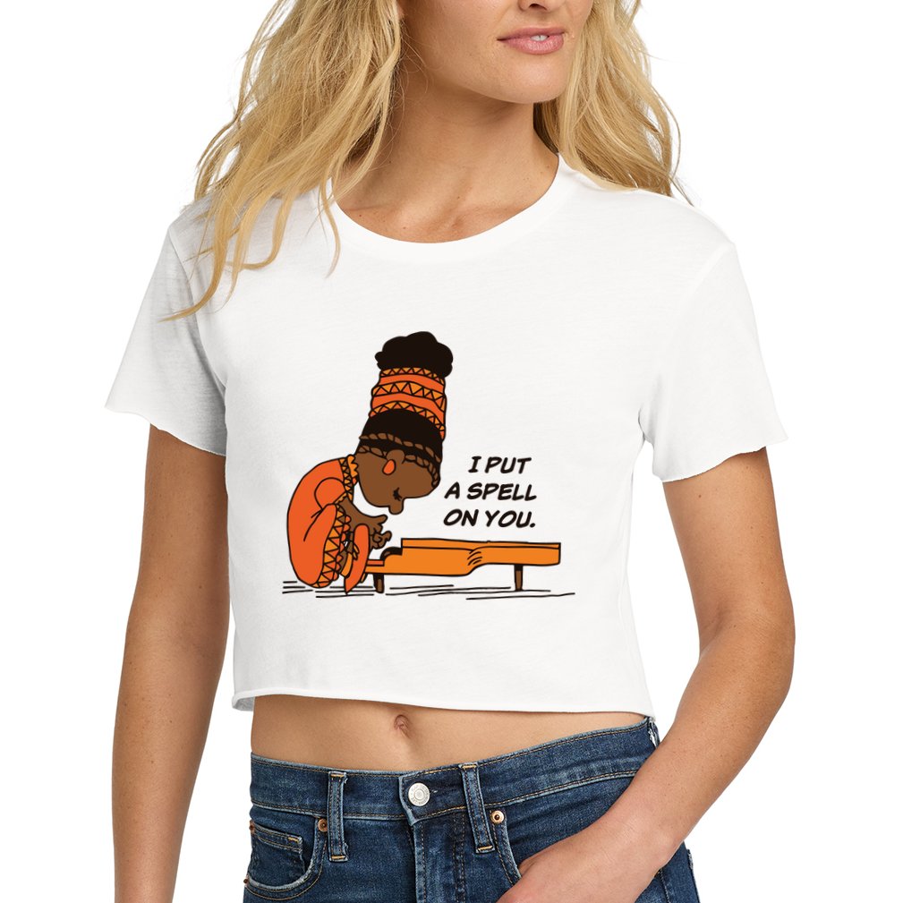 Nina Simone I Put A Spell On You Crop Top