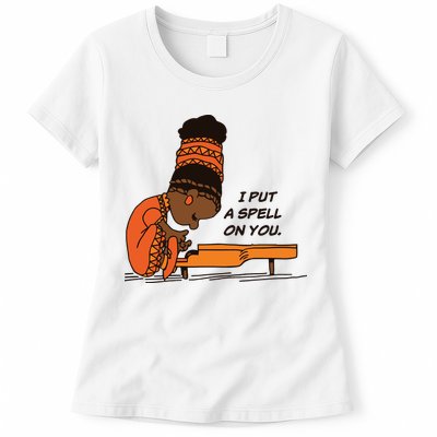 Nina Simone I Put A Spell On You Womens T-Shirt