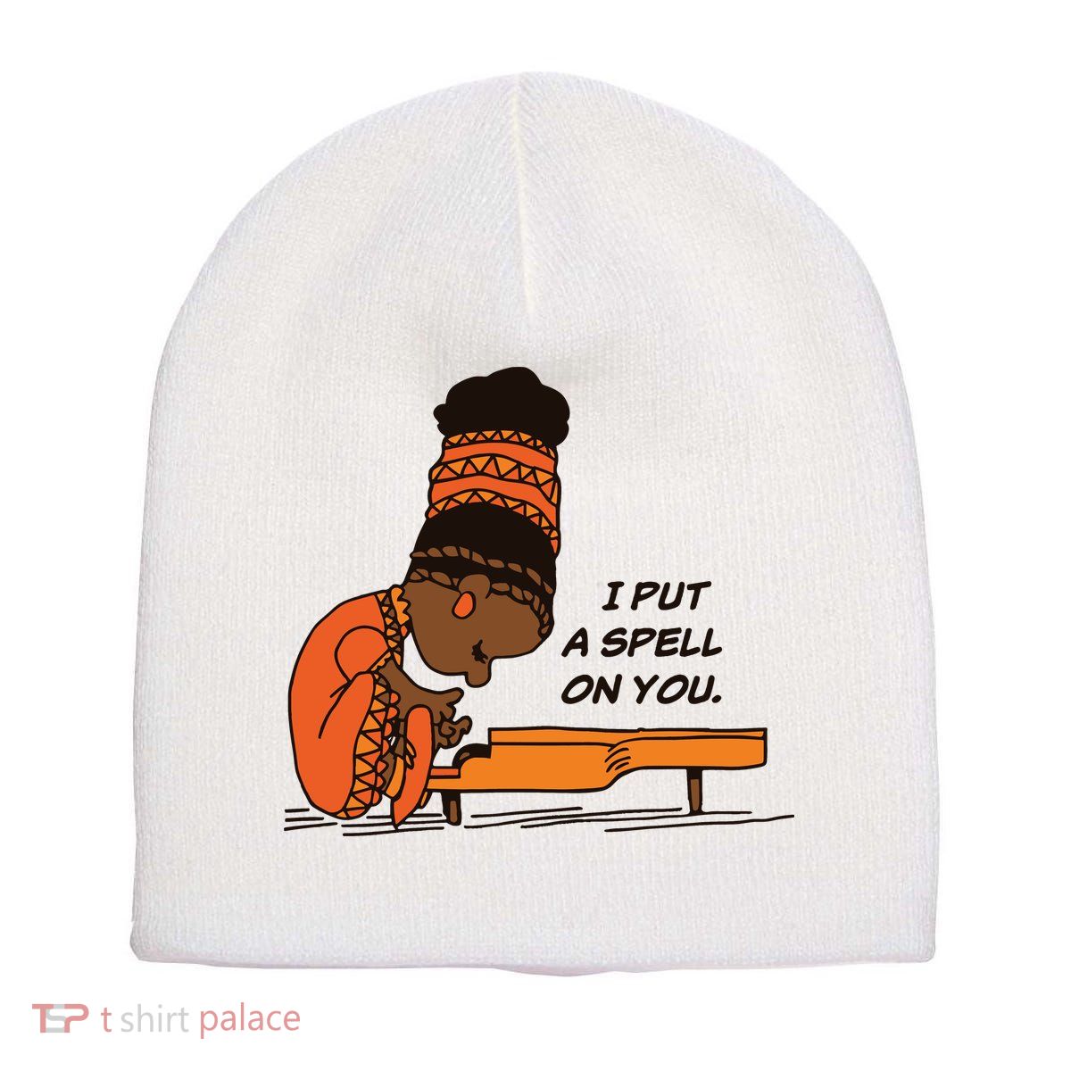 Nina Simone I Put A Spell On You Short Acrylic Beanie