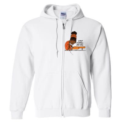 Nina Simone I Put A Spell On You Full Zip Hoodie