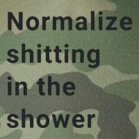 Normalize Shitting In The Shower Dank Meme Legacy Tie Dye Trucker Hat