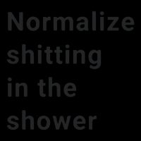 Normalize Shitting In The Shower Dank Meme Sustainable Beanie