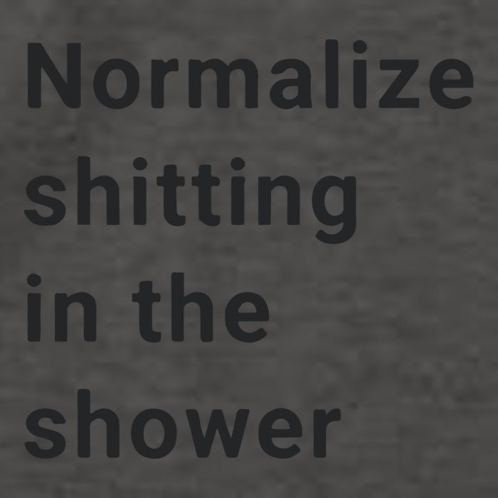 Normalize Shitting In The Shower Dank Meme Vector Backpack