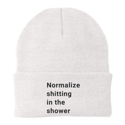 Normalize Shitting In The Shower Dank Meme Beanie