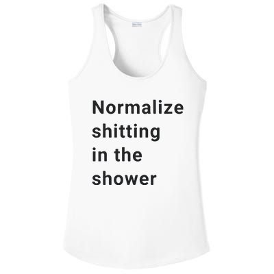 Normalize Shitting In The Shower Dank Meme Ladies PosiCharge Competitor Racerback Tank